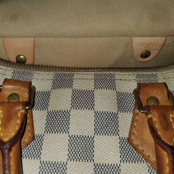 Louis Vuitton Speedy 25 Damier Azur Canvas *Sold* - Picture 8 of 8